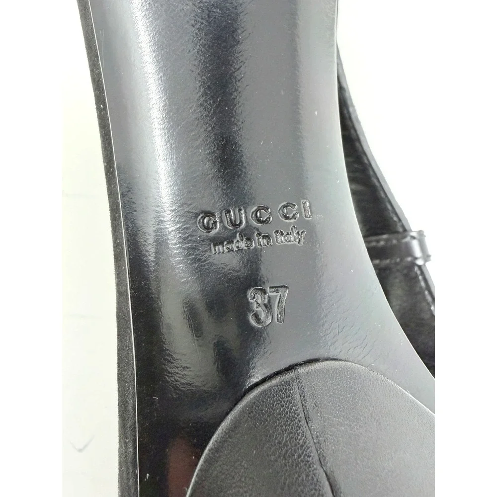 Gucci Frida Giannini SS 2010 Runway Black Cage Platform Heels 37